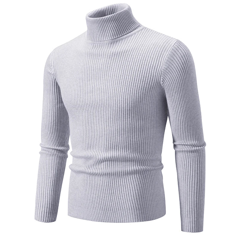 Men’s Ribbed Turtleneck Sweater | Active Peaks-Field & Wild
