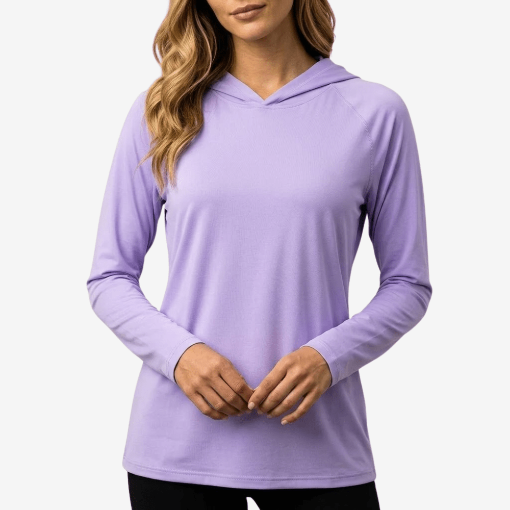 Women’s Breathable UV Protection Hoodie with UPF 50+-Field & Wild