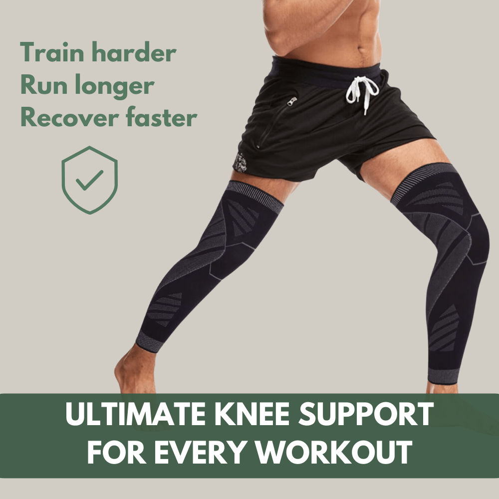 Full-Length Compression Knee Sleeves for Outdoor Activity-Field & Wild