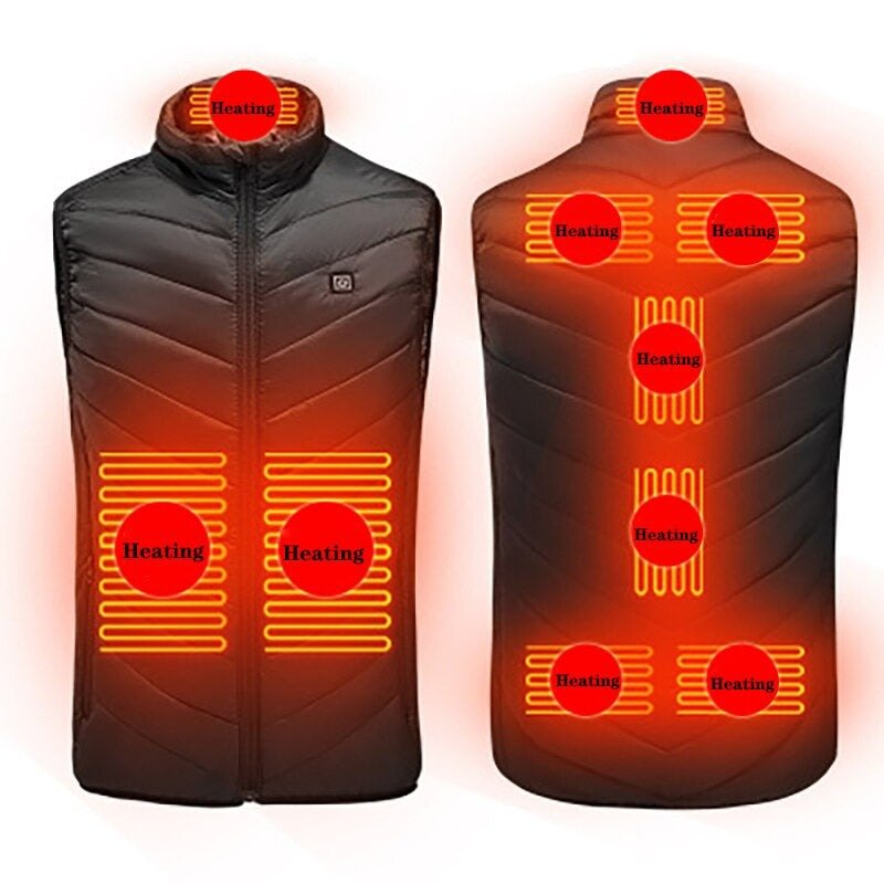 Lightweight Heated Gilet with USB Power & Water-Resistant Design-Field & Wild
