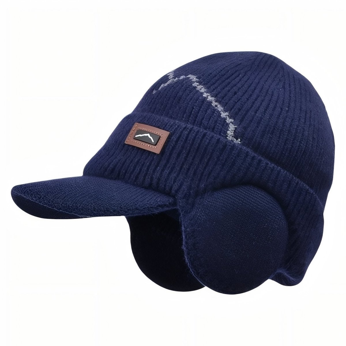 Fleece-Lined Winter Hat with Ear Flaps & Protective Visor-Field & Wild
