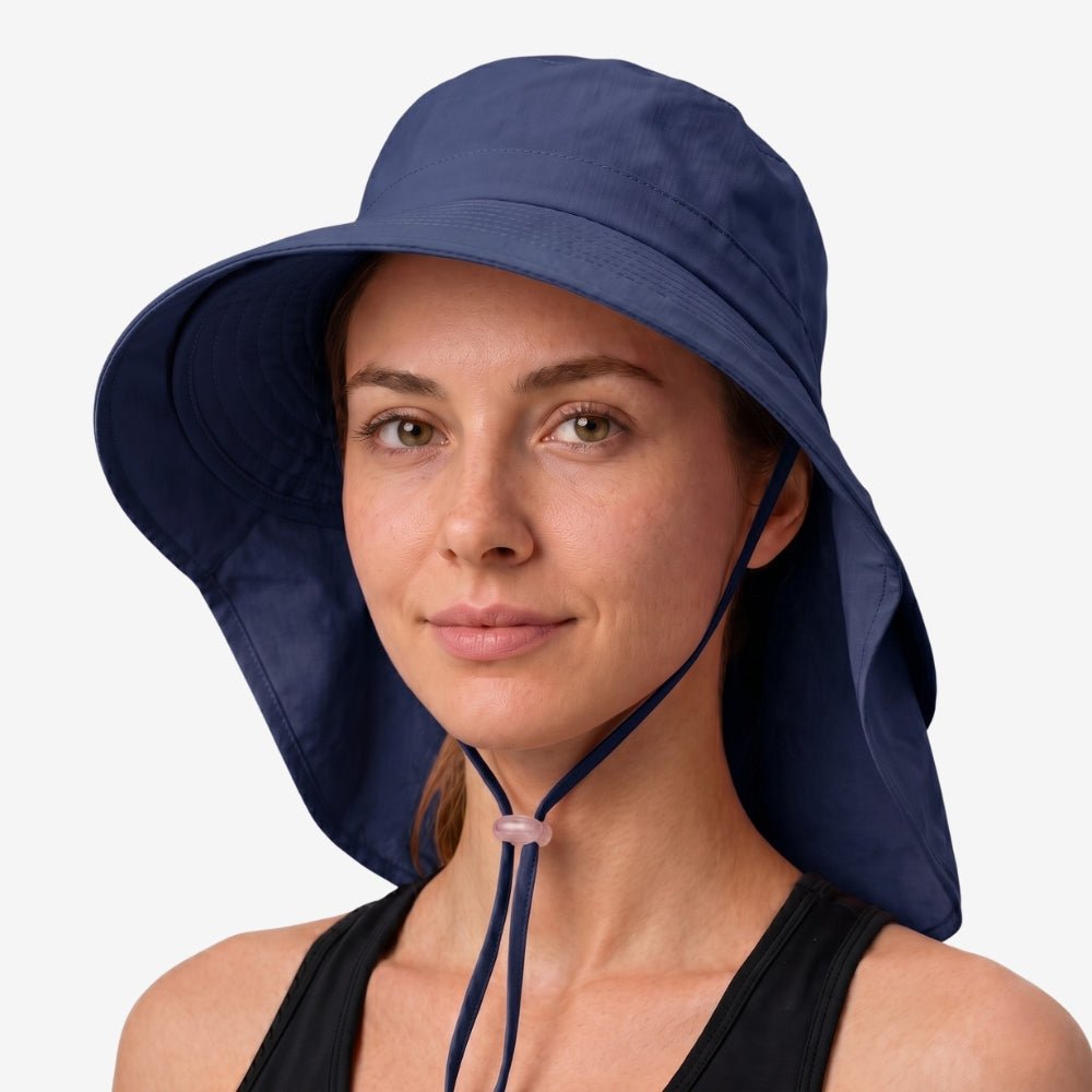 Women’s Breathable Wide Brim Sun Hat with UV Protection-Field & Wild