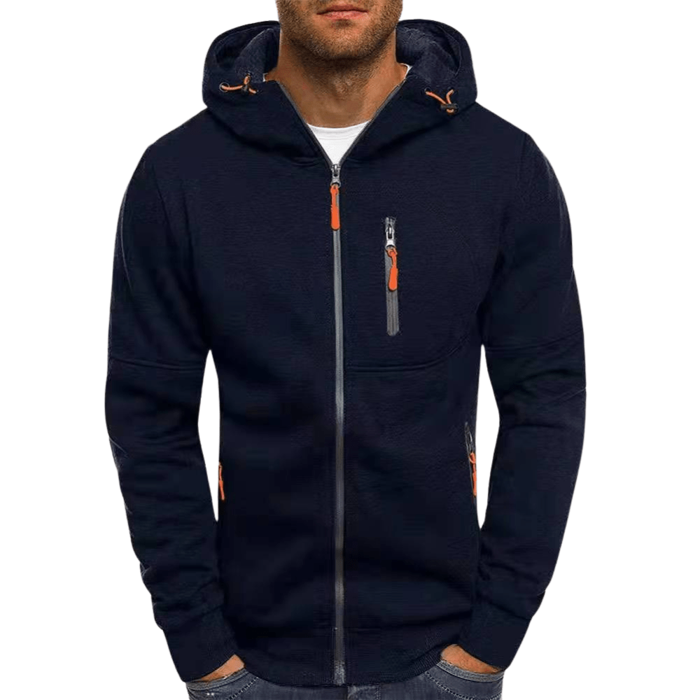 Durable Knitted Outdoor Jacket with Full Zip Design-Field & Wild