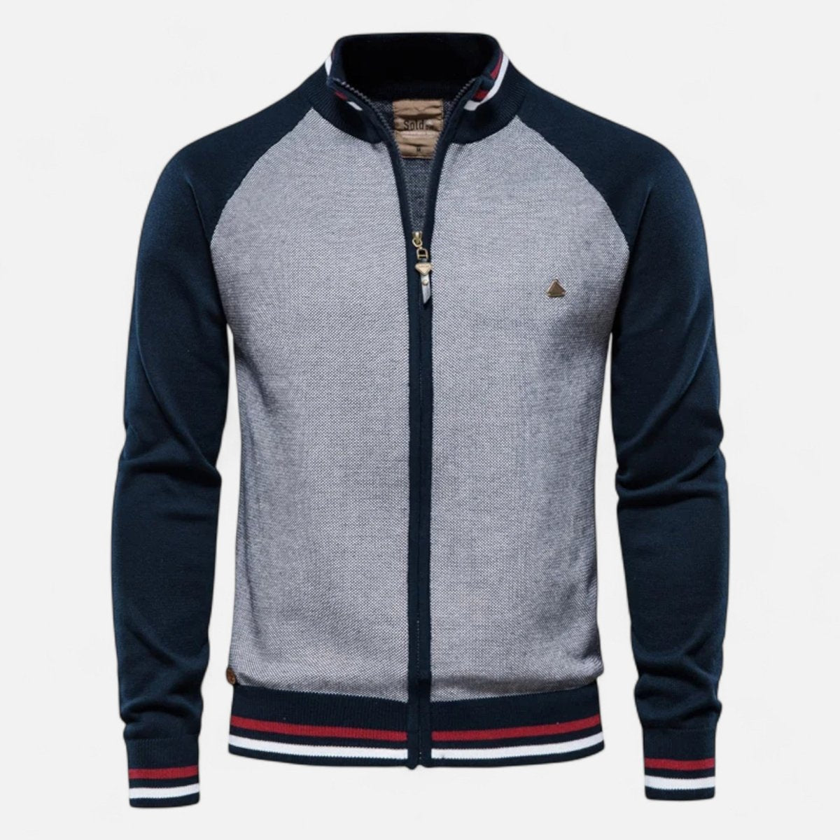Men’s Cotton Zip Sweater for Outdoor Layering-Field & Wild