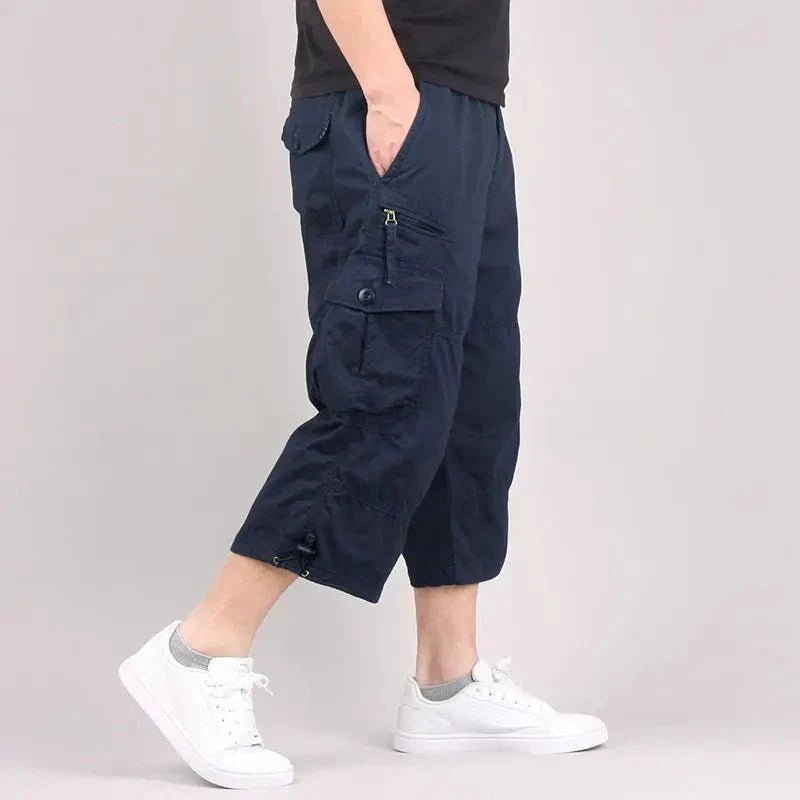 Lightweight Cargo Shorts with Loose Fit & Utility Pockets-Field & Wild