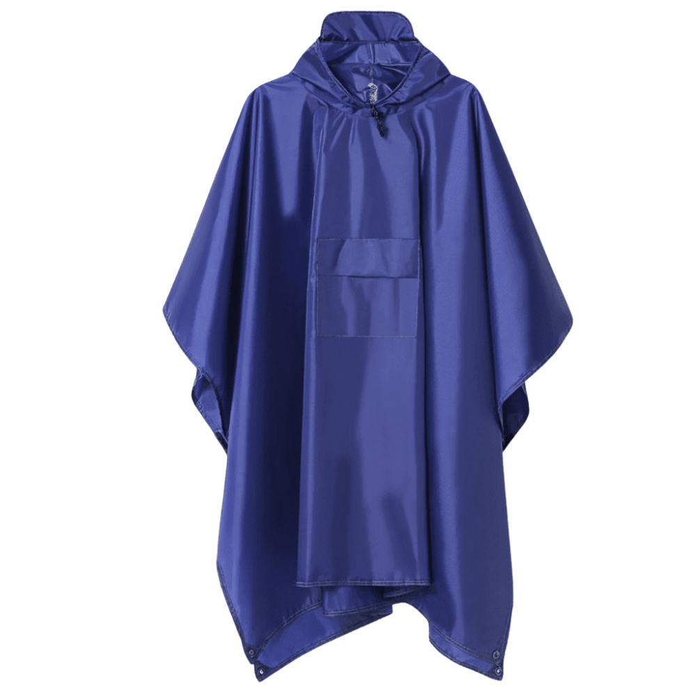 Rain Poncho – Lightweight Water-Resistant Packable Design | Active Peaks-Field & Wild
