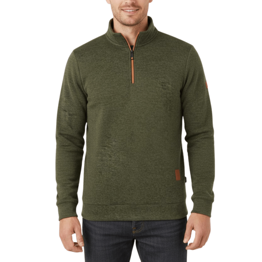 Insulated Half-Zip Hiking Fleece for Cold Weather-Field & Wild