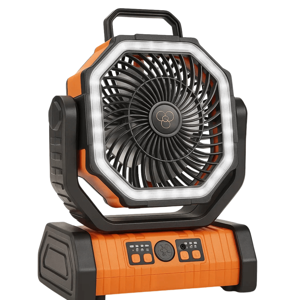 Camping Fan Rechargeable LED 3-in-1 | Active Peaks-Field & Wild