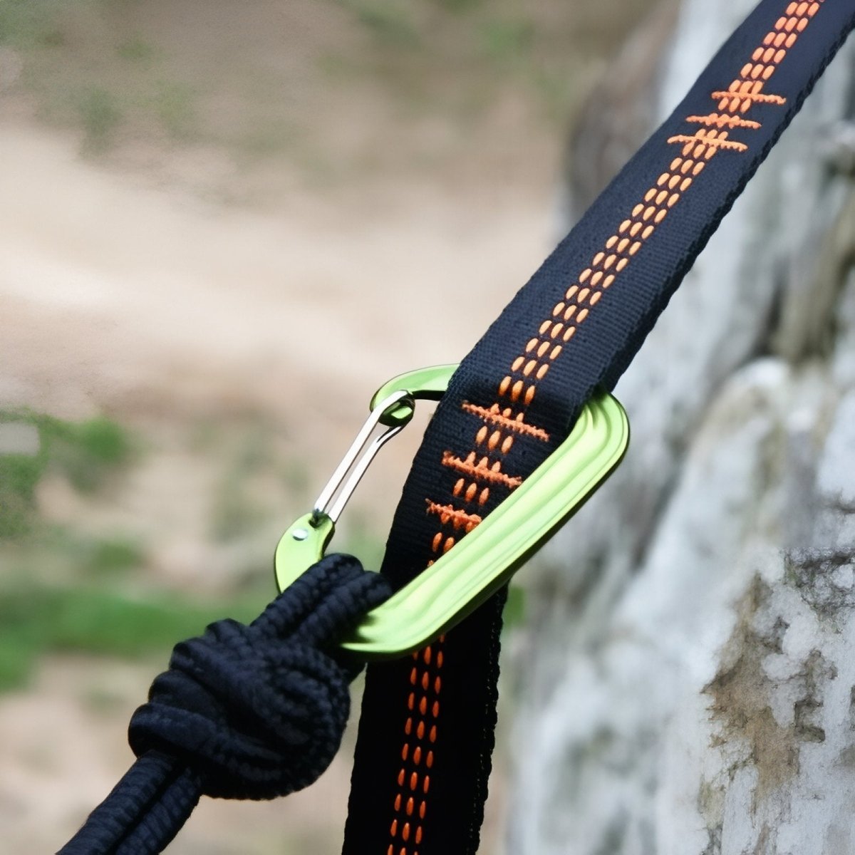 Adjustable Heavy-Duty Hammock Straps with Metal Carabiners-Field & Wild