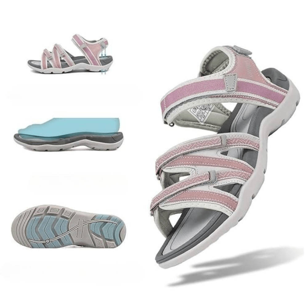 Lightweight Walking Sandals - Adjustable and Breathable for Women-Field & Wild