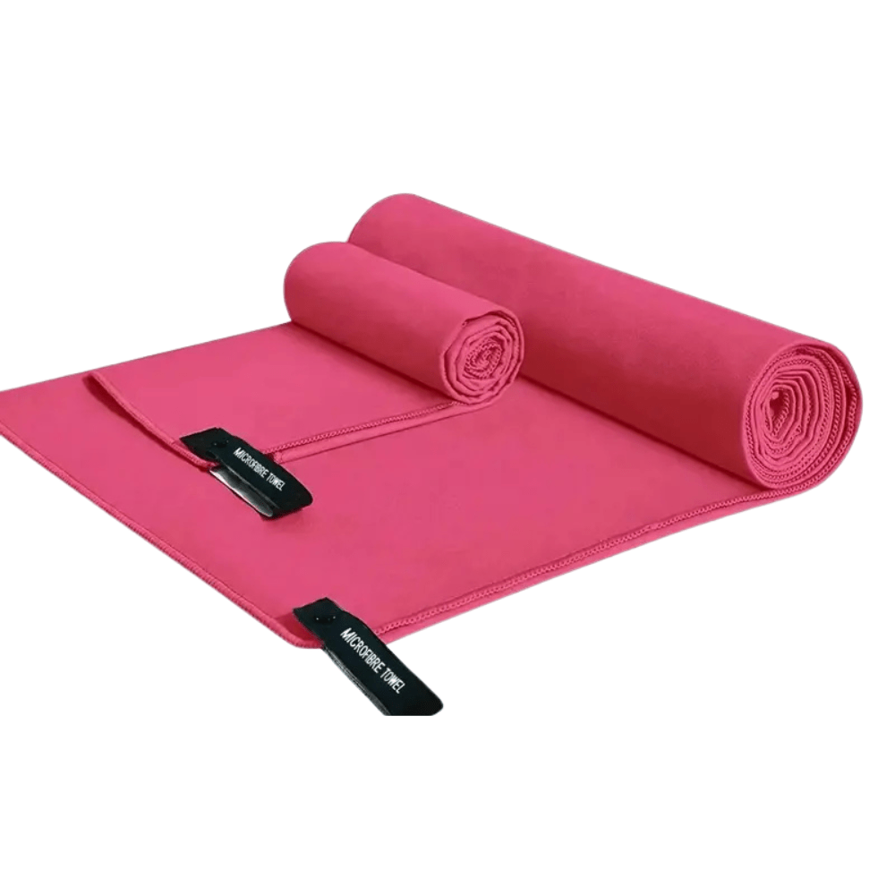 Quick-Dry Microfibre Travel Towel Set with Carry Bag-Field & Wild