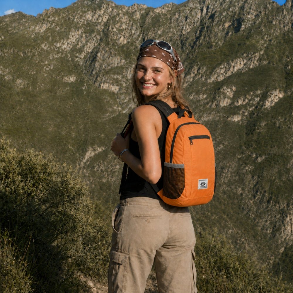Foldable 20L Hiking Backpack with Water-Resistant Ripstop Design-Field & Wild