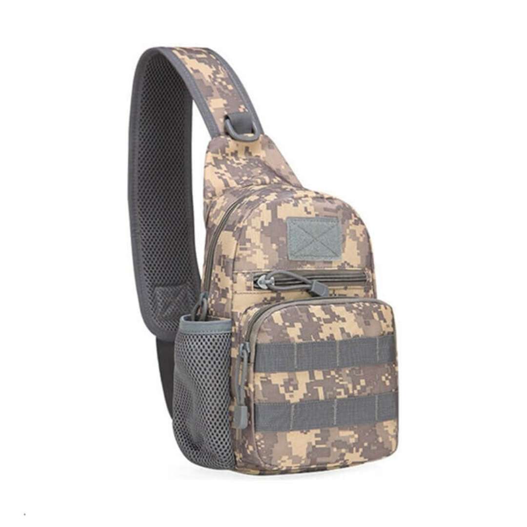Water-Resistant 7L Crossbody Bag with Adjustable Shoulder Strap-Field & Wild