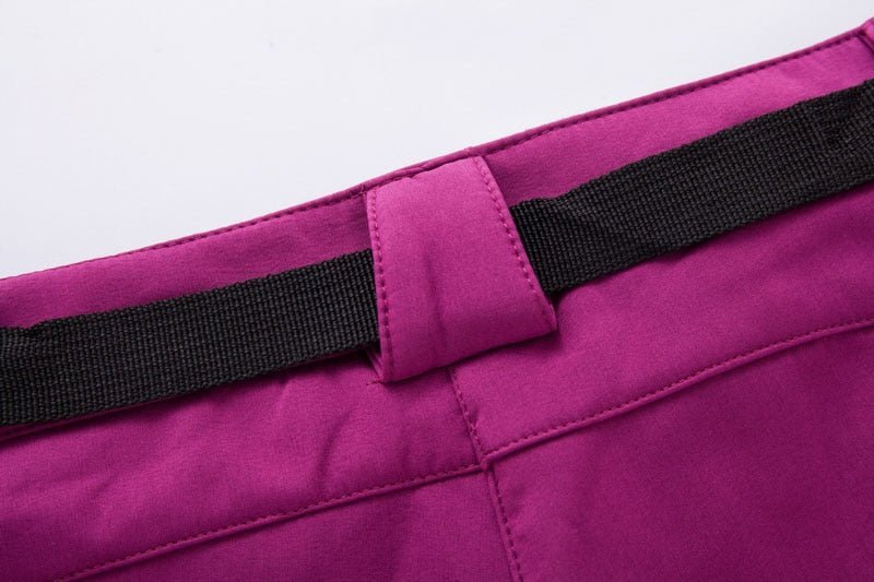 Women’s Waterproof Insulated Hiking Trousers with Fleece Lining-Field & Wild