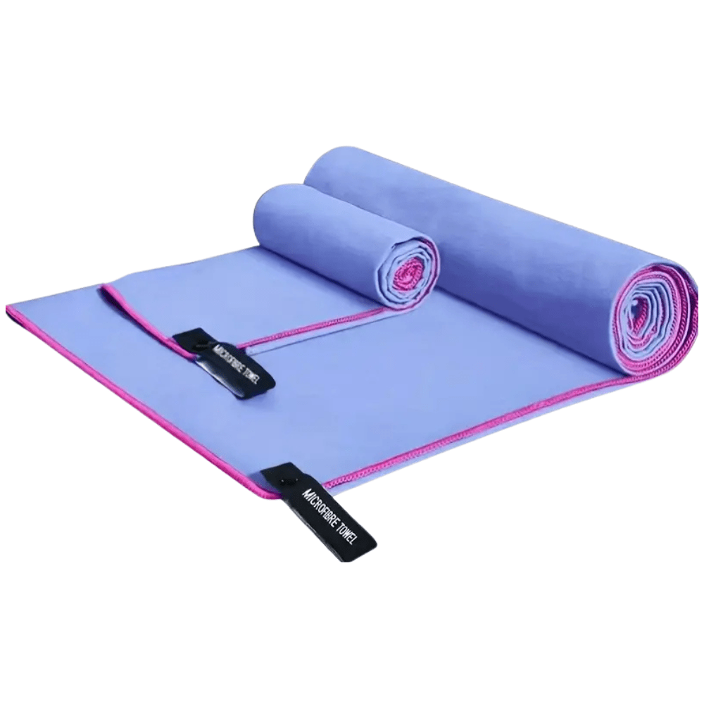 Quick-Dry Microfibre Travel Towel Set with Carry Bag-Field & Wild