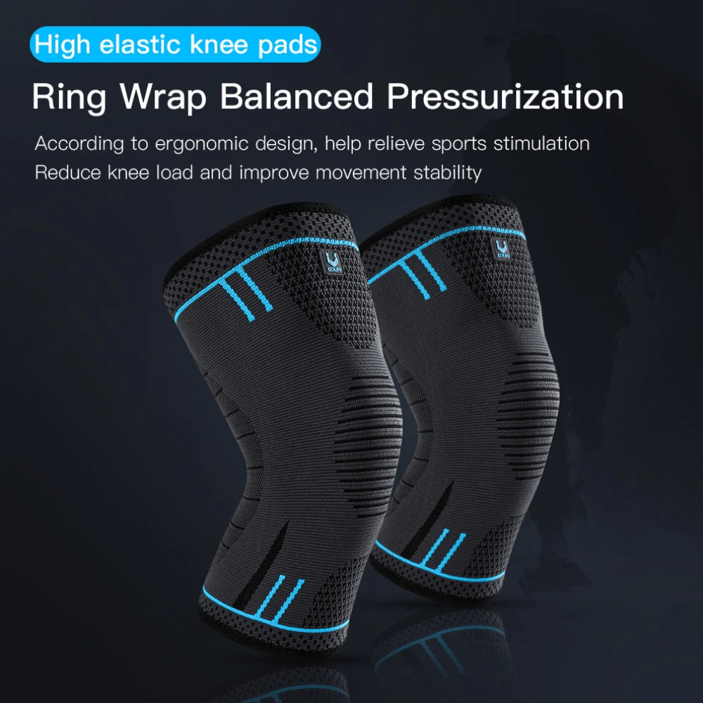 Elastic Compression Knee Support Sleeve | Active Peaks-Field & Wild