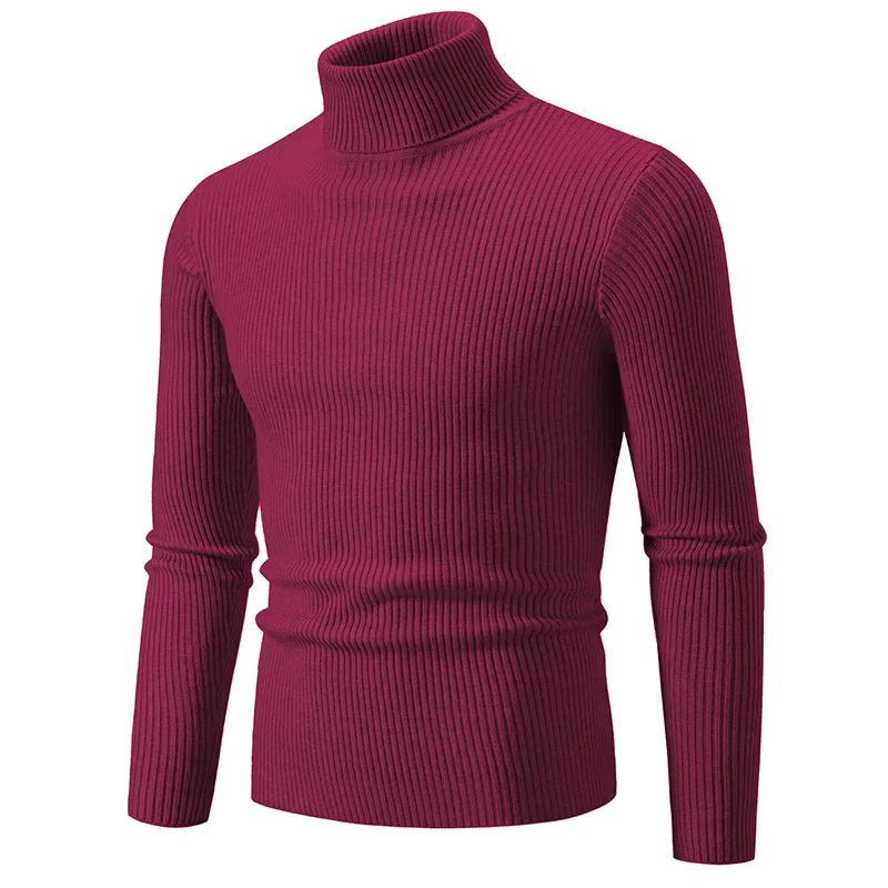 Men’s Ribbed Turtleneck Sweater | Active Peaks-Field & Wild
