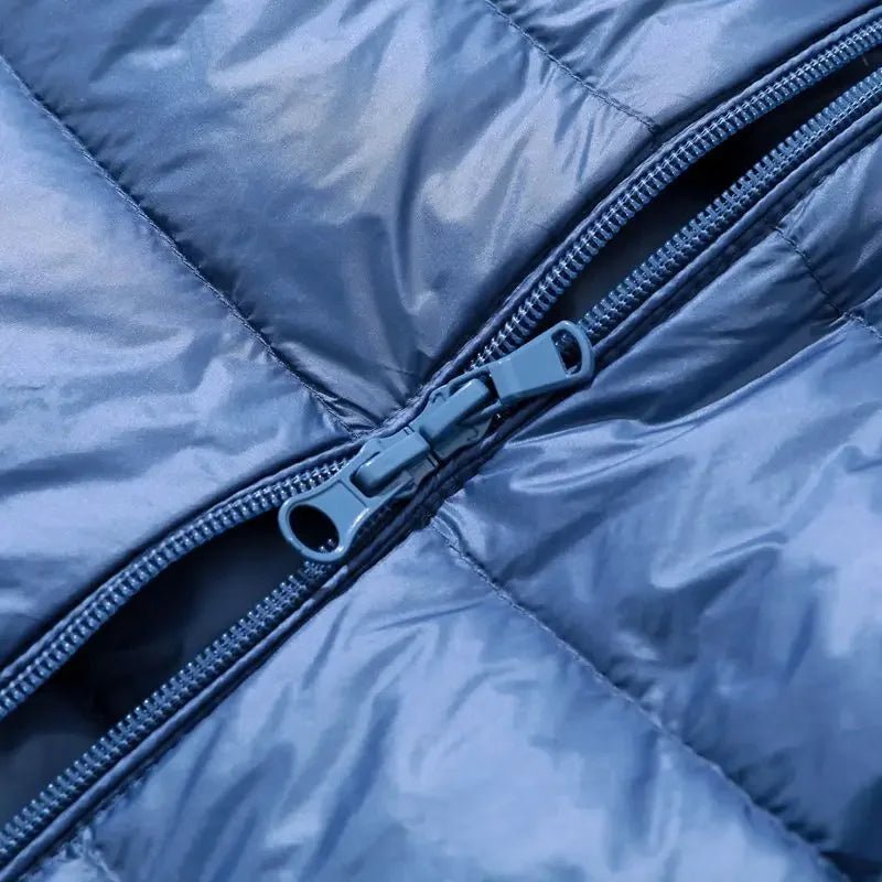 Lightweight Packable Down Coat with Detachable Hood-Field & Wild