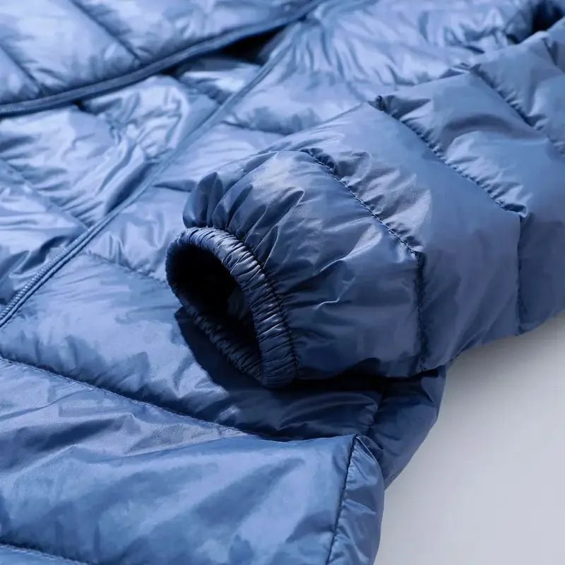 Lightweight Packable Down Coat with Detachable Hood-Field & Wild