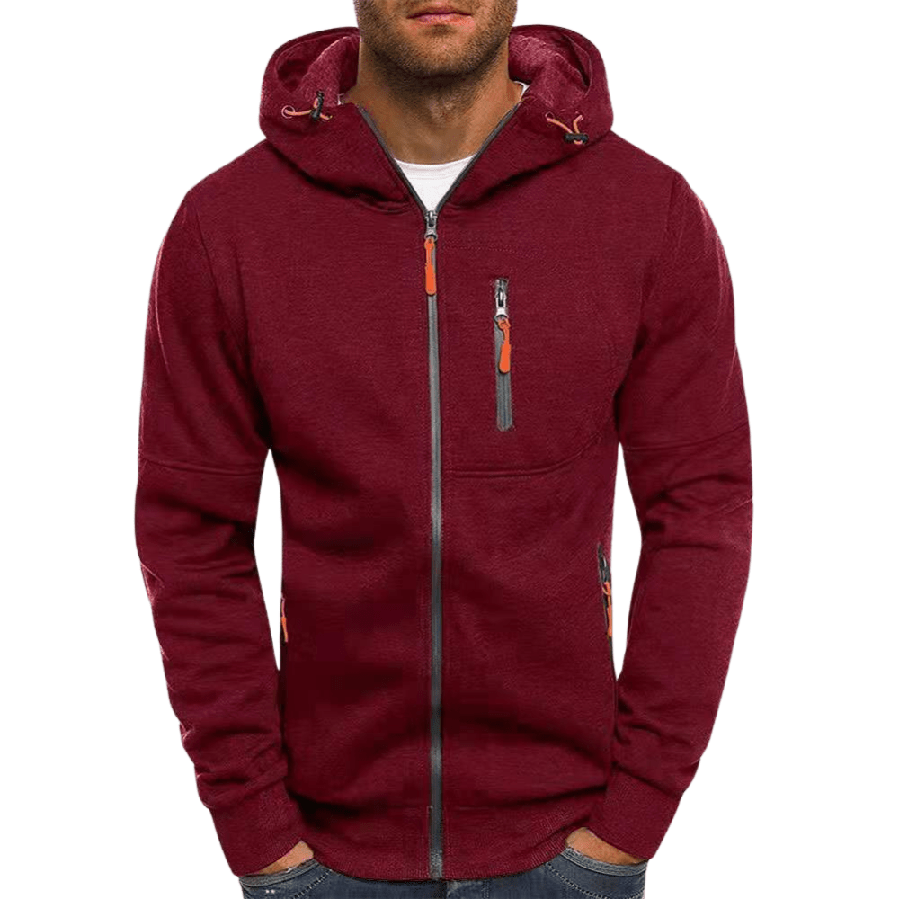Durable Knitted Outdoor Jacket with Full Zip Design-Field & Wild