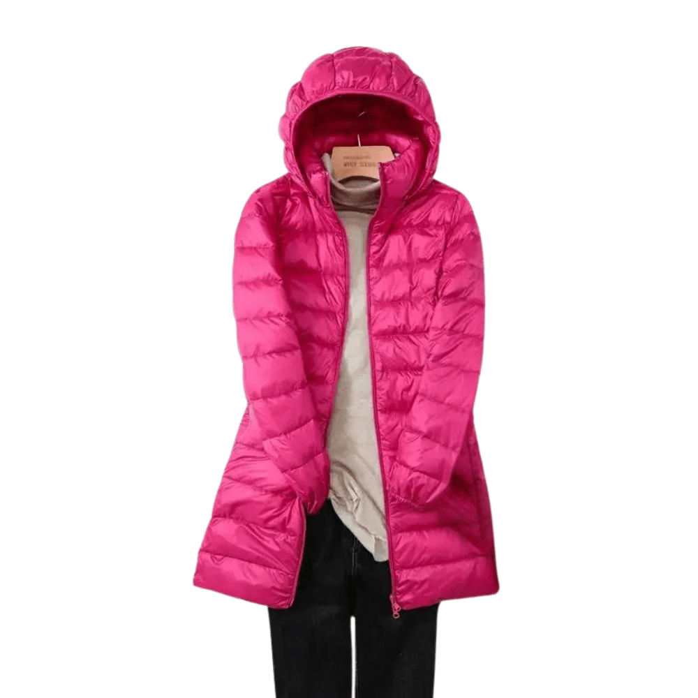 Lightweight Packable Down Coat with Detachable Hood-Field & Wild