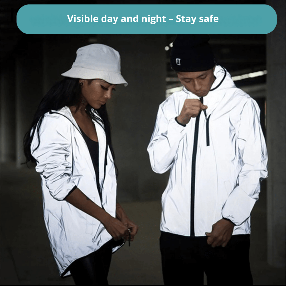 Waterproof Reflective Outdoor Jacket for Hiking & Cycling-Field & Wild