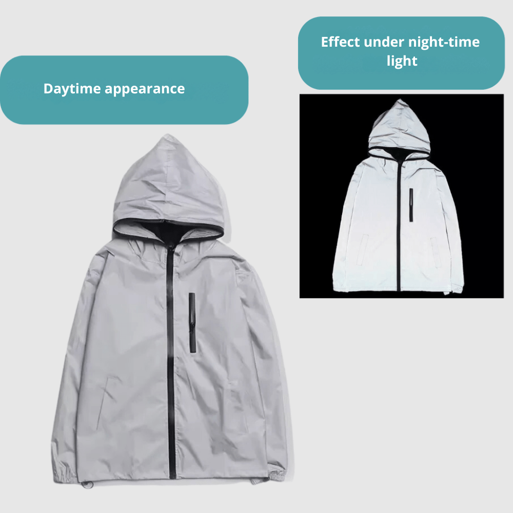 Waterproof Reflective Outdoor Jacket for Hiking & Cycling-Field & Wild