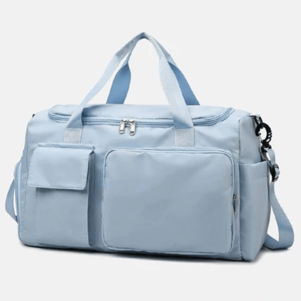 Large Travel Duffel Bag with Separate Shoe Compartment-Field & Wild