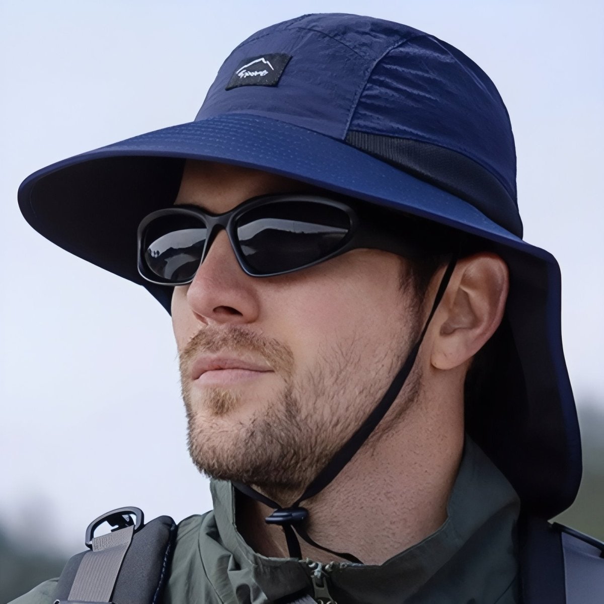 Lightweight Hiking Hat with Neck Shield & Breathable Design-Field & Wild