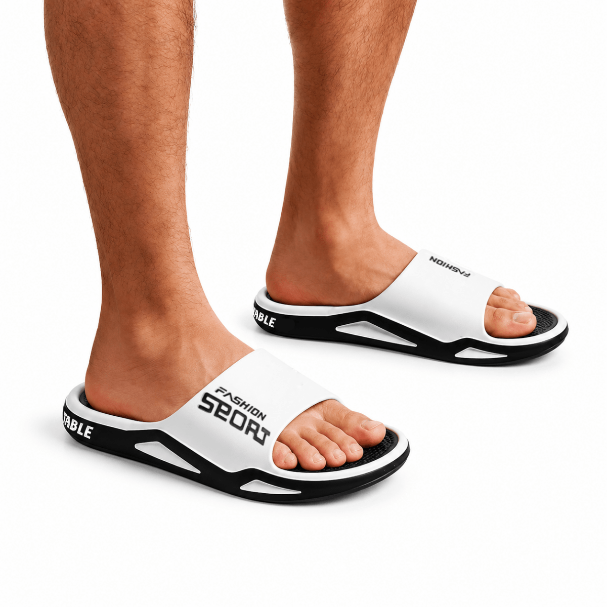 Men’s Slip-On Outdoor Sandals with Non-Slip Cushioned Sole-Field & Wild