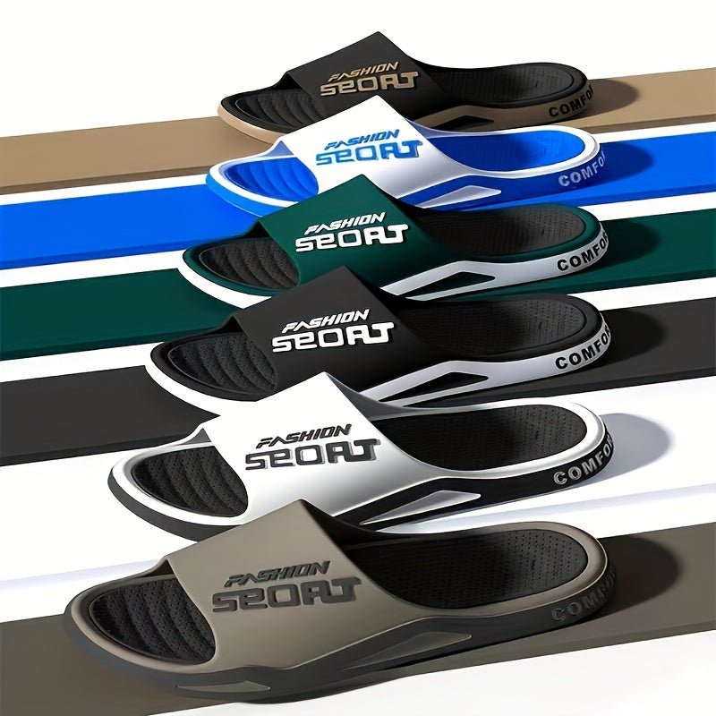 Men’s Slip-On Outdoor Sandals with Non-Slip Cushioned Sole-Field & Wild