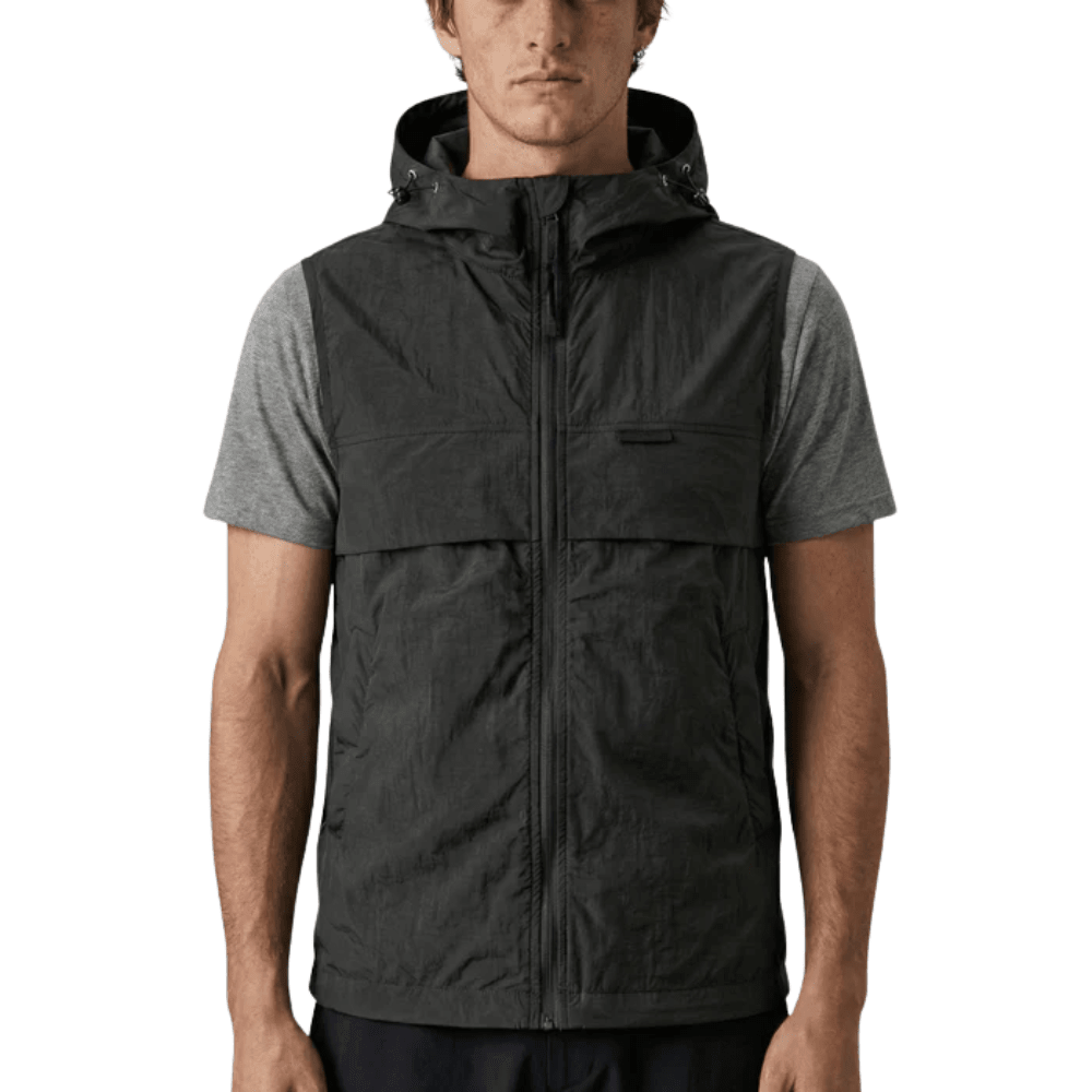 Lightweight Hooded Sleeveless Vest for Outdoor Walking-Field & Wild