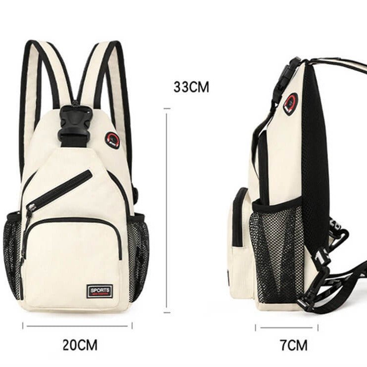 Lightweight 5L Crossbody Bag with Multi-Compartment Design-Field & Wild
