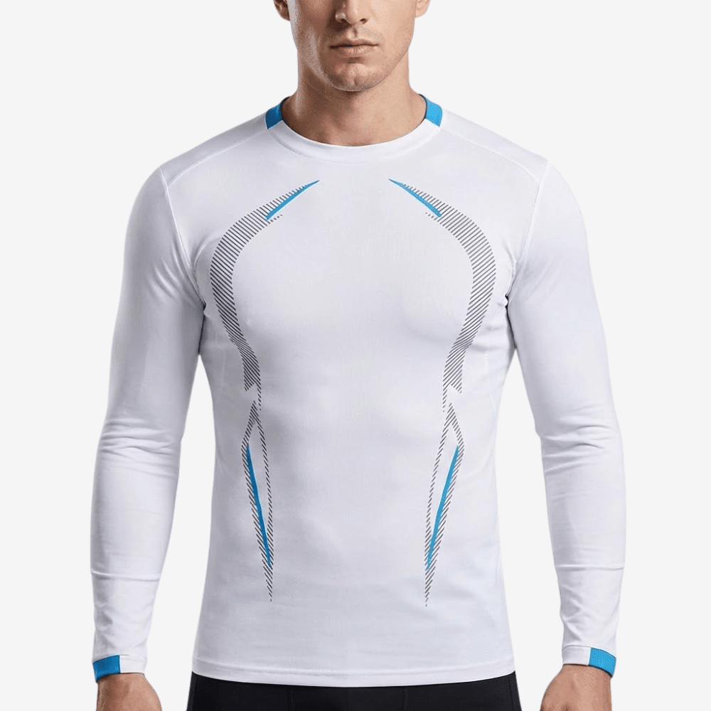 Breathable Long-Sleeve Hiking T-Shirt with Stretch Fit-Field & Wild
