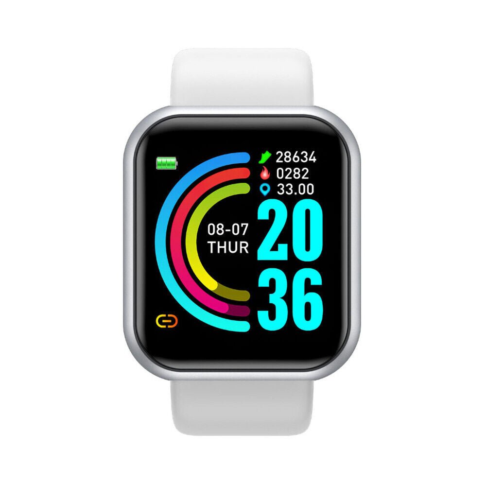 Smart Fitness Watch with Heart Rate Tracking & IP67 Waterproof Design-Field & Wild