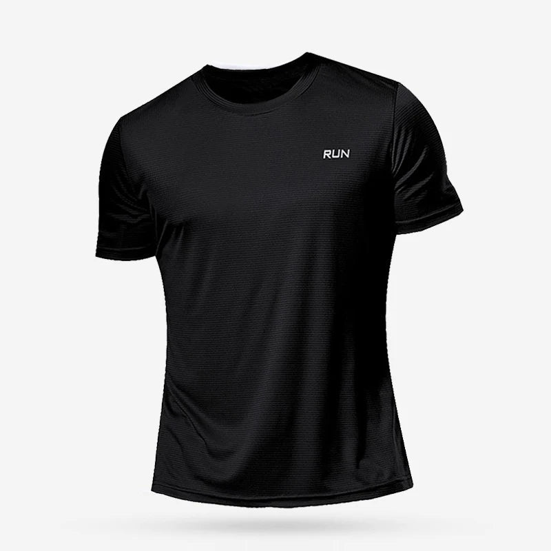 Men’s Quick-Dry Sports T-Shirt for Running & Training-Field & Wild