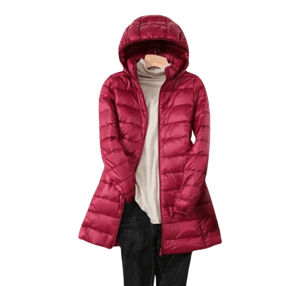 Lightweight Packable Down Coat with Detachable Hood-Field & Wild