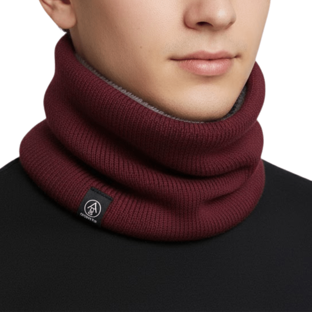 Thermal Knit Neck Warmer for Cold-Weather Outdoor Wear-Field & Wild