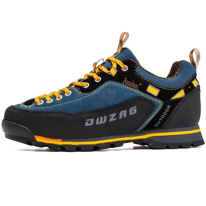 Men’s Low Hiking Shoes with Water-Resistant Upper & Grip Sole-Field & Wild