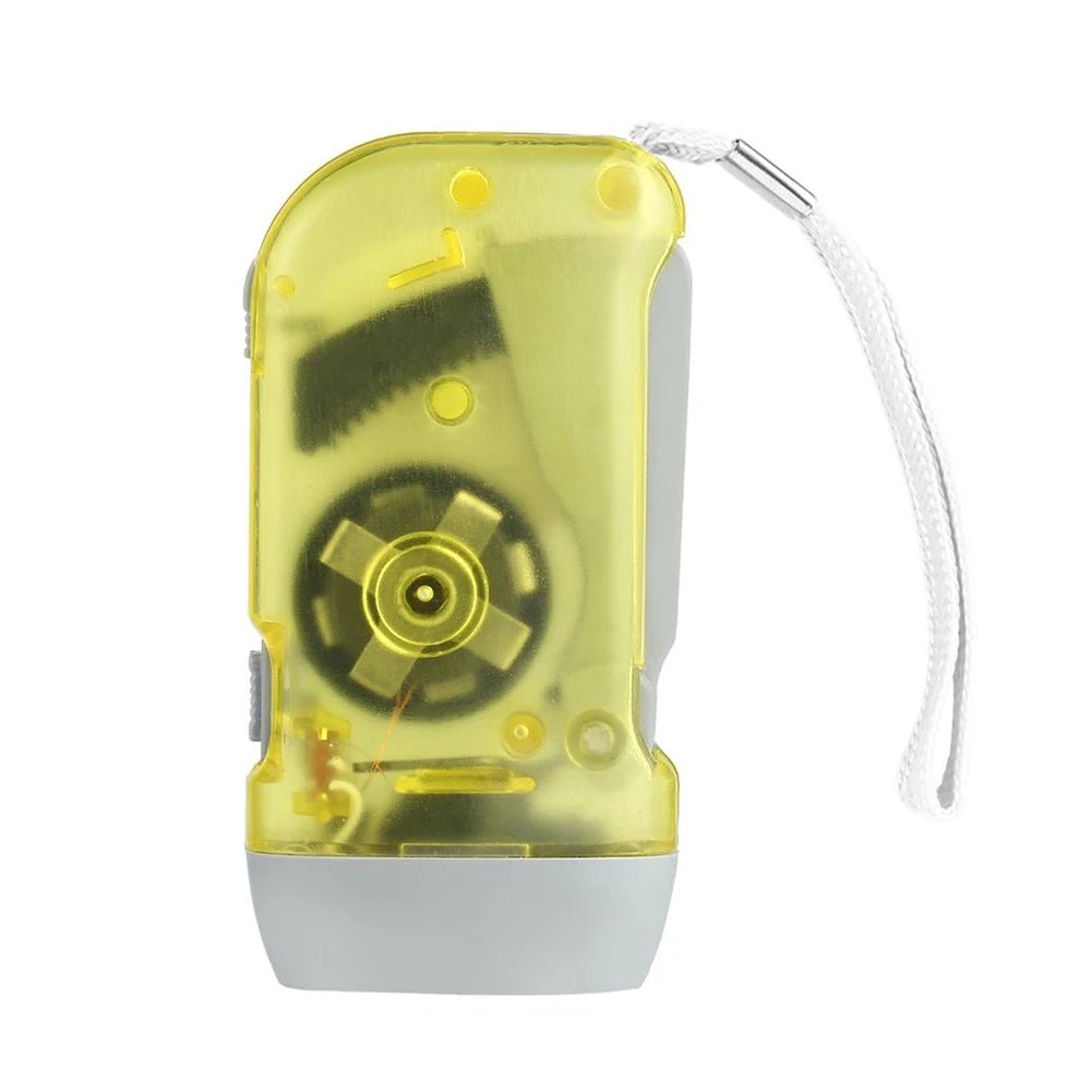 Hand Crank LED Torch Lightweight Emergency Light | Active Peaks-Field & Wild