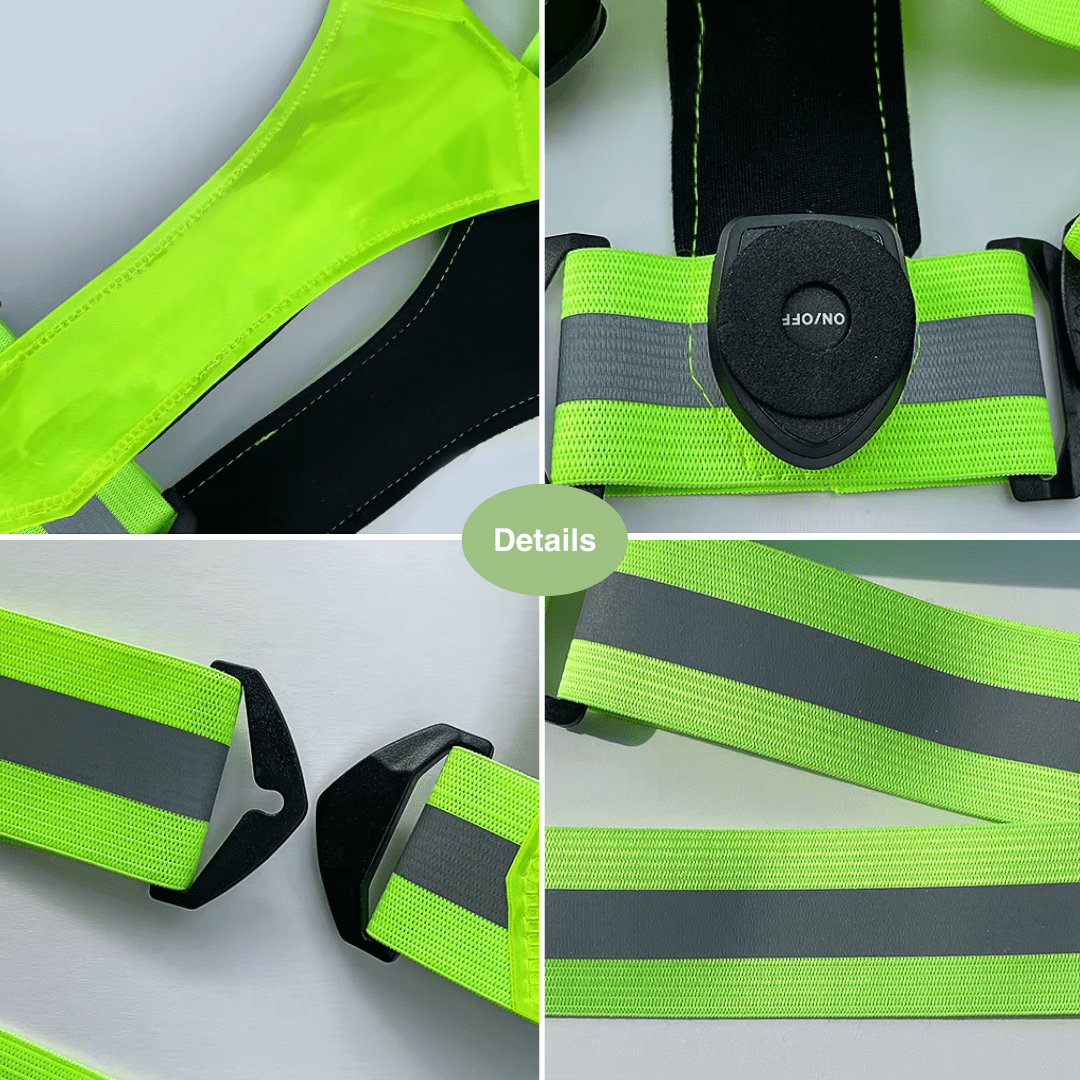 LED Safety Vest Reflective | Active Peaks-Field & Wild