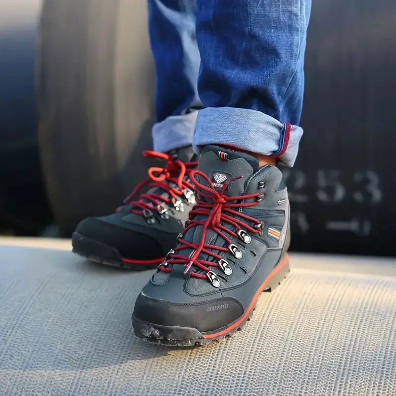 Supportive High-Top Hiking Boots - Durable and Water-Resistant-Field & Wild