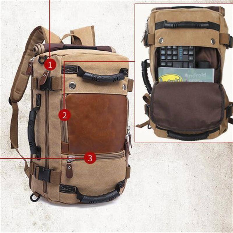 Rugged 35L Travel Backpack for Outdoor Use-Field & Wild